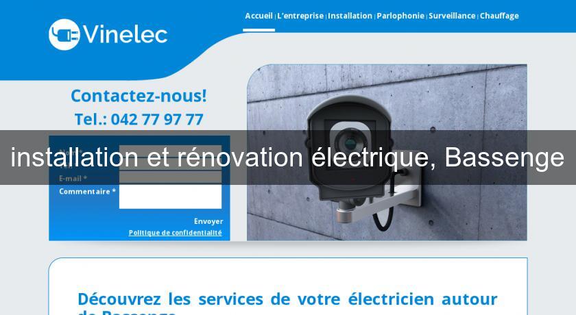 installation et rénovation électrique, Bassenge