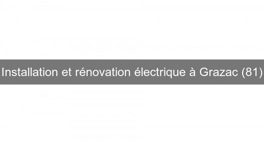 Installation et rénovation électrique à Grazac (81)