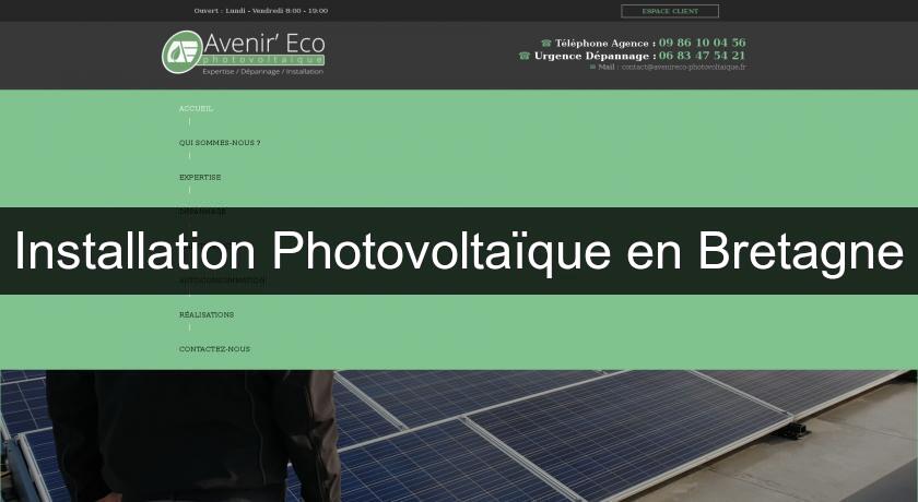 Installation Photovoltaïque en Bretagne