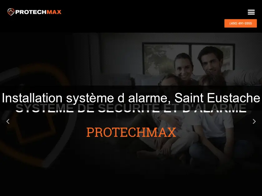 Installation système d'alarme, Saint Eustache