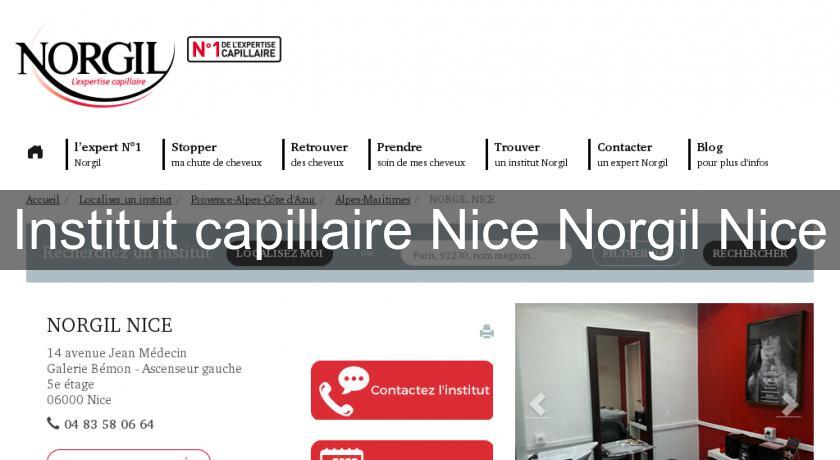 Institut capillaire Nice Norgil Nice Institut capillaire Nice Norgil Nice