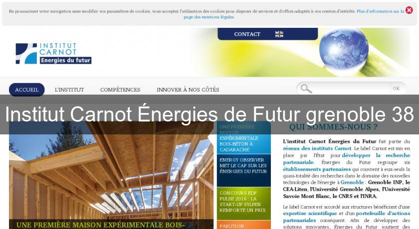 Institut Carnot Énergies de Futur grenoble 38 Institut Carnot Énergies de Futur grenoble 38