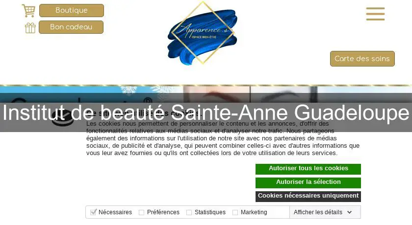 Institut de beauté Sainte-Anne Guadeloupe