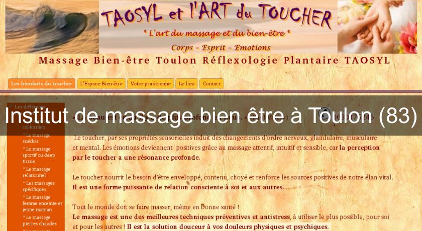 Institut de massage bien être à Toulon (83) Institut de massage bien être à Toulon (83)