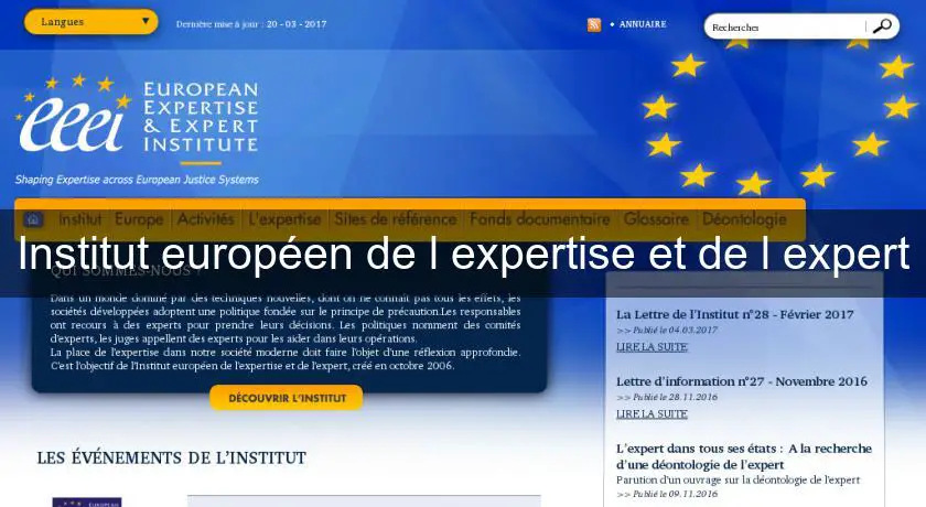 Institut européen de l'expertise et de l'expert