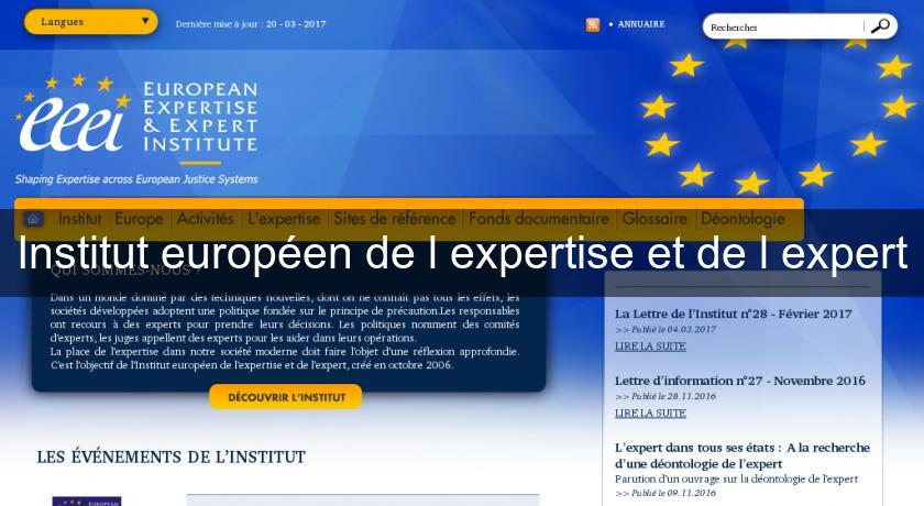 Institut européen de l'expertise et de l'expert