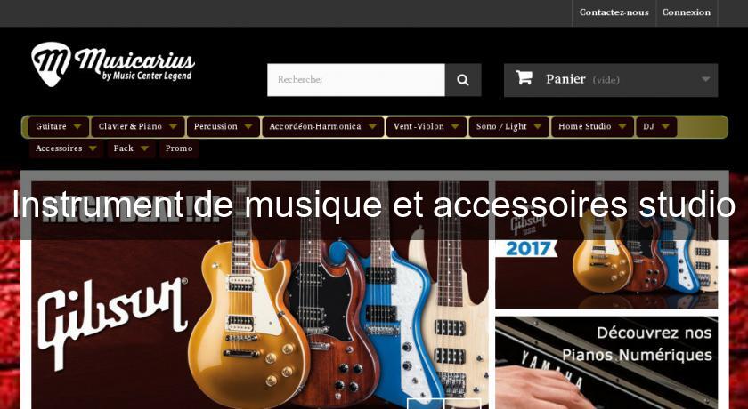 Instrument de musique et accessoires studio Instrument de musique et accessoires studio