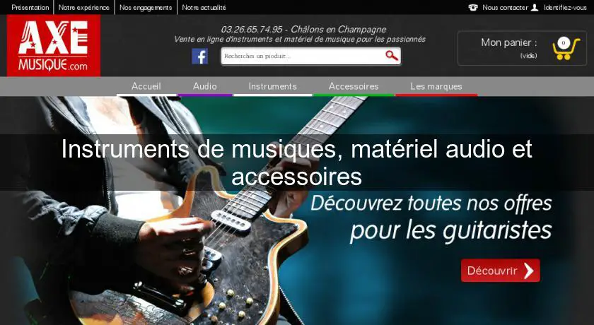 Accessoires Guitare : Vente en ligne d'instruments de musique