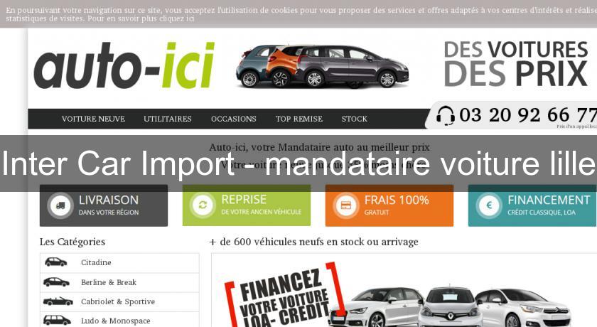 Inter Car Import - mandataire voiture lille