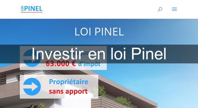 Investir en loi Pinel Investir en loi Pinel