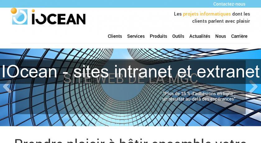 IOcean - sites intranet et extranet IOcean - sites intranet et extranet