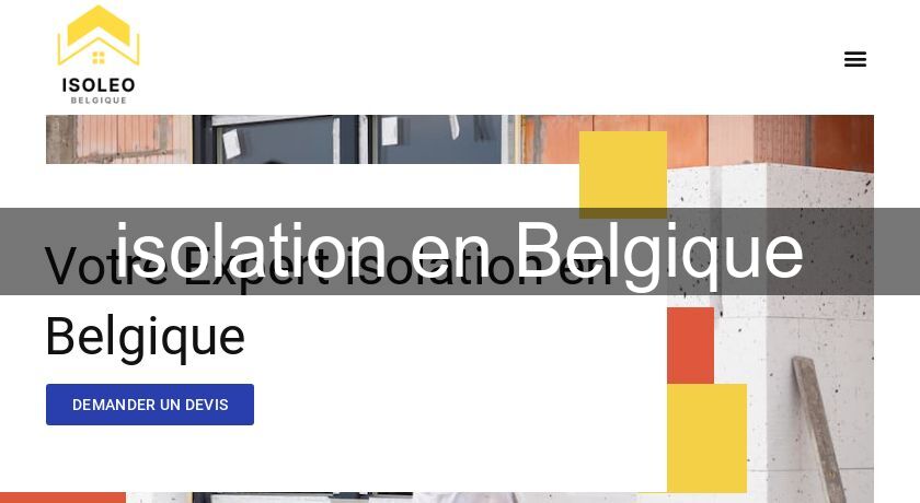 isolation en Belgique