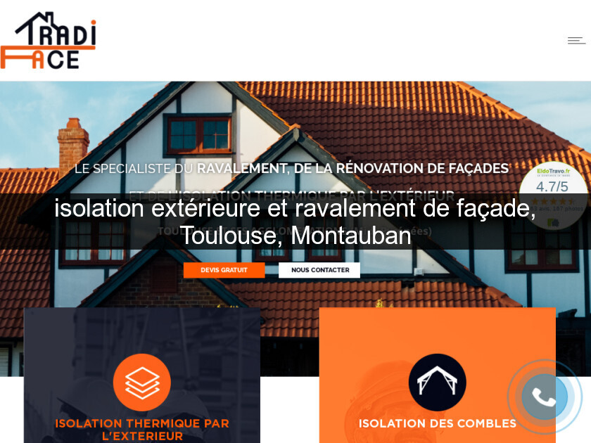 isolation extérieure et ravalement de façade, Toulouse, Montauban isolation extérieure et ravalement de façade, Toulouse, Montauban