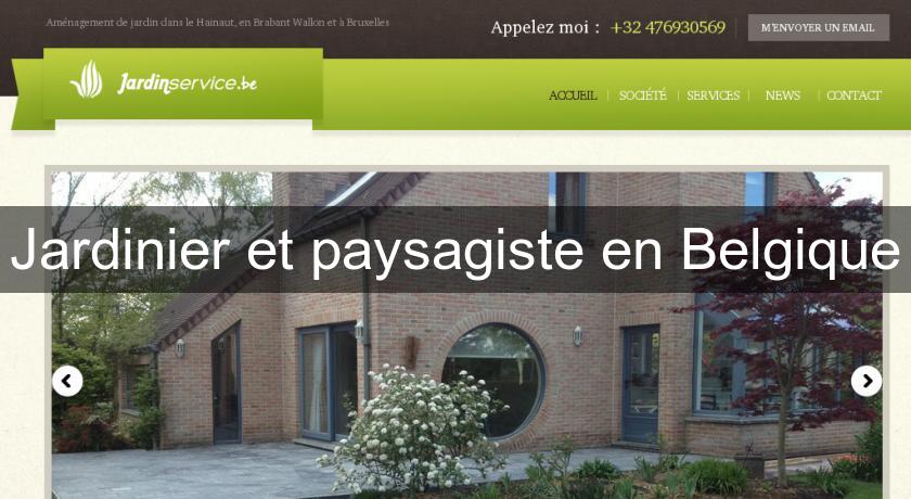 Jardinier et paysagiste en Belgique