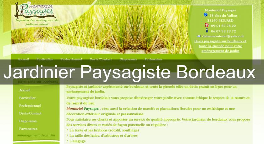 Jardinier Paysagiste Bordeaux 