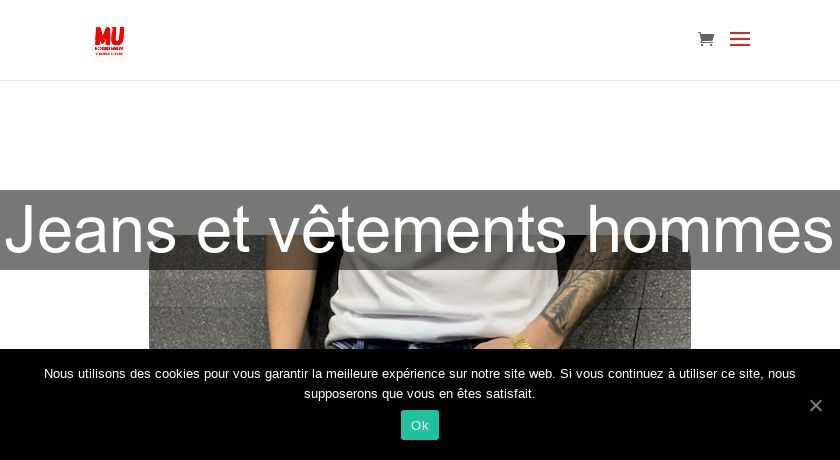 Jeans et vêtements hommes