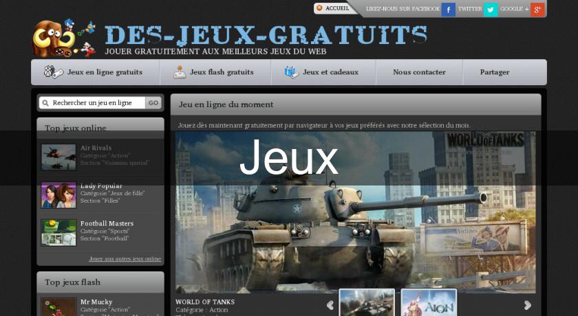 Jeux Jeux