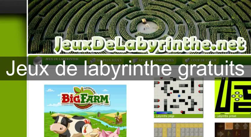 Jeux de labyrinthe gratuits