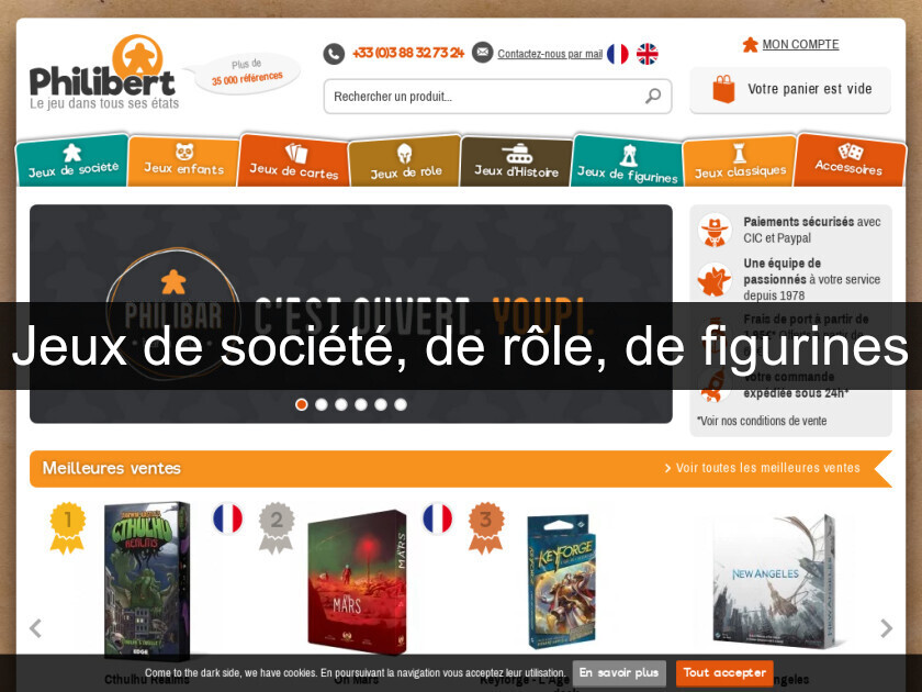 Jeux de société, de rôle, de figurines Jeux de société, de rôle, de figurines