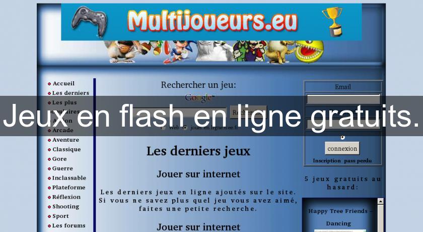 Jeux en flash en ligne gratuits.