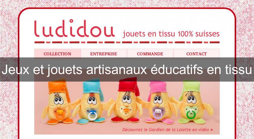 Jeux et jouets artisanaux éducatifs en tissu Jeux et jouets artisanaux éducatifs en tissu