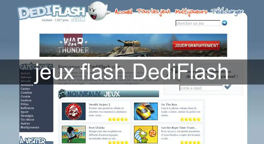 jeux flash DediFlash