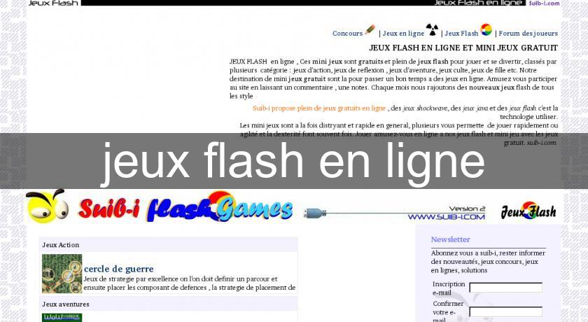 jeux flash en ligne jeux flash en ligne