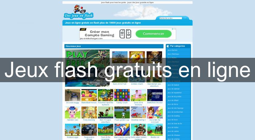 Jeux flash gratuits en ligne