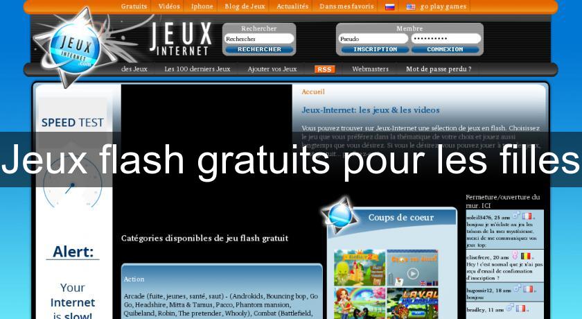 Jeux flash gratuits pour les filles Jeux flash gratuits pour les filles