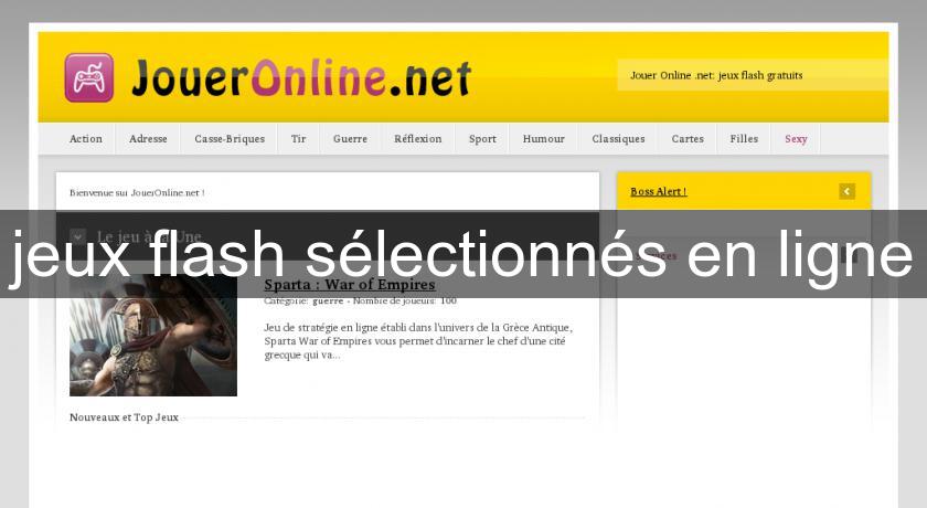 jeux flash sélectionnés en ligne jeux flash sélectionnés en ligne