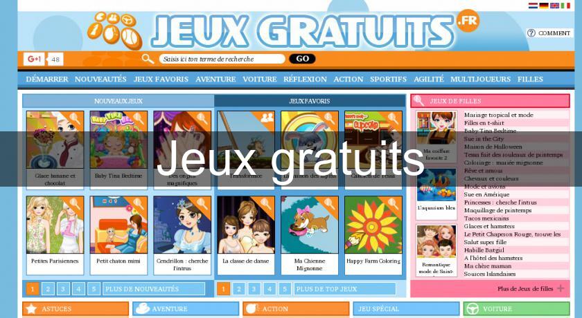 Jeux gratuits Jeux gratuits