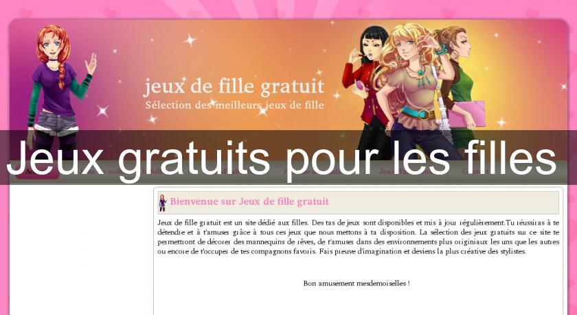 Jeux gratuits pour les filles 