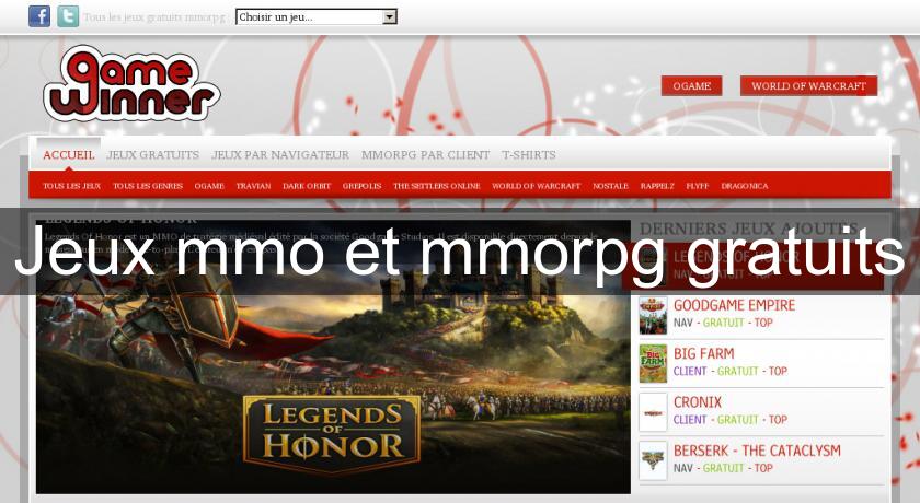 Jeux mmo et mmorpg gratuits Jeux mmo et mmorpg gratuits