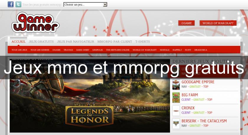 Jeux mmo et mmorpg gratuits