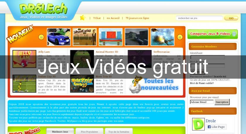 Jeux Vidéos gratuit Jeux Vidéos gratuit