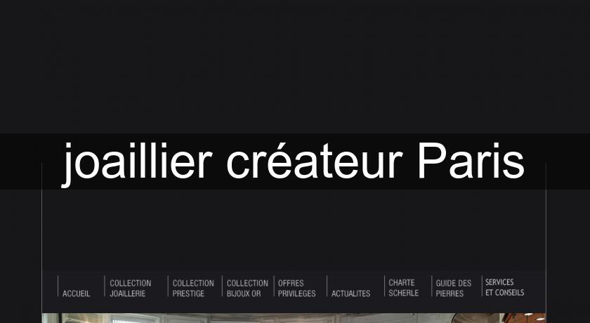 joaillier créateur Paris joaillier créateur Paris