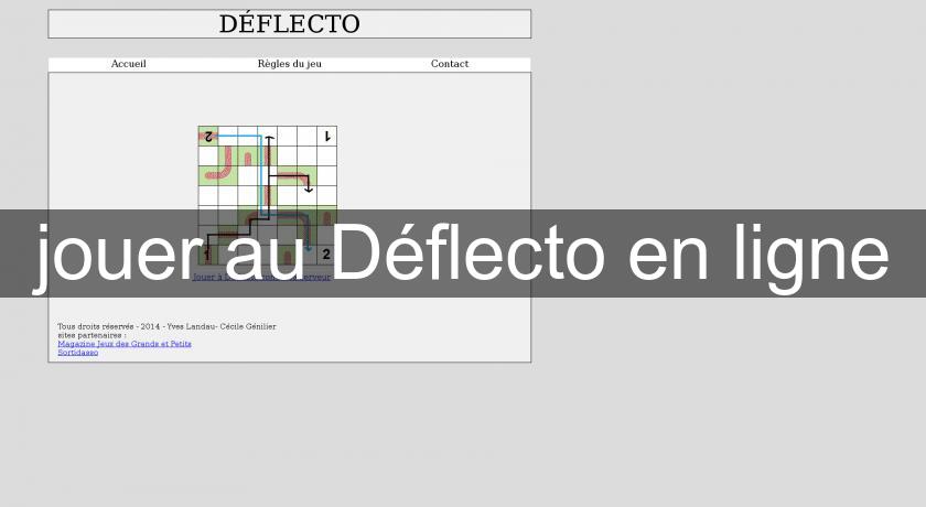 jouer au Déflecto en ligne jouer au Déflecto en ligne
