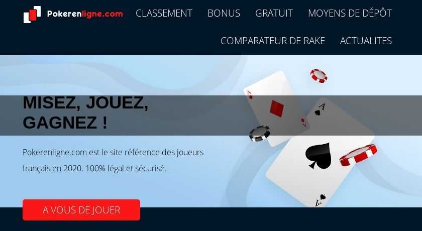 Jouer au poker en ligne Jouer au poker en ligne