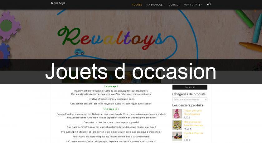 Jouets d'occasion