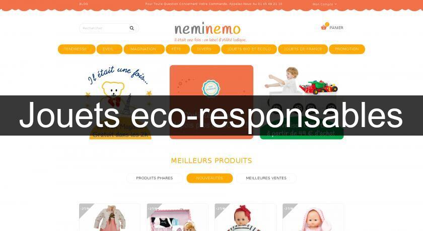 Jouets eco-responsables