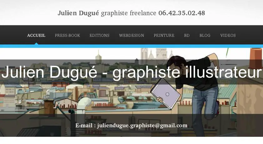 Julien Dugué - graphiste illustrateur