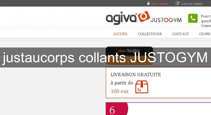 justaucorps collants JUSTOGYM