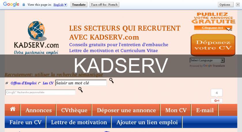 KADSERV KADSERV