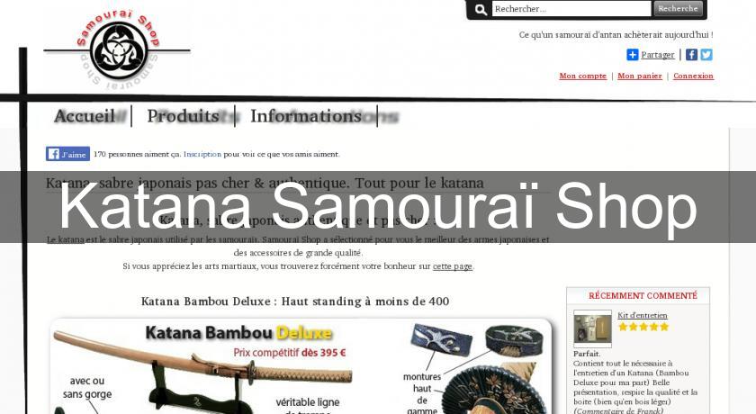 Katana Samouraï Shop Katana Samouraï Shop