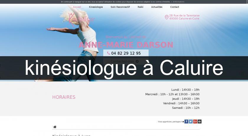 kinésiologue à Caluire kinésiologue à Caluire