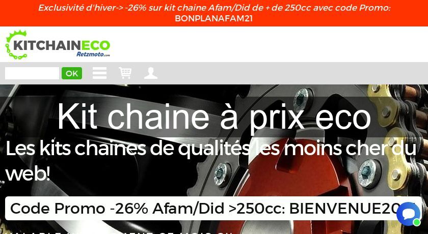 Kit chaine à prix eco