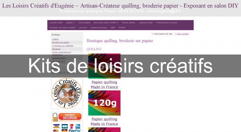 Kits de loisirs créatifs