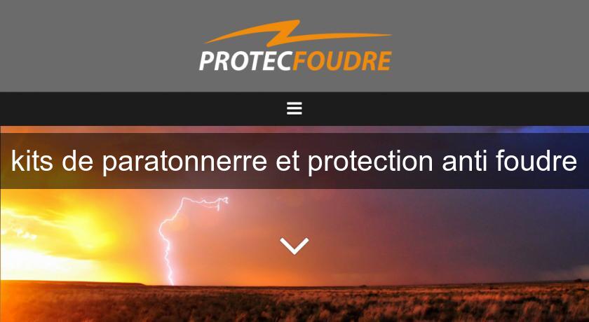 kits de paratonnerre et protection anti foudre