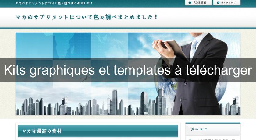 Kits graphiques et templates à télécharger Kits graphiques et templates à télécharger
