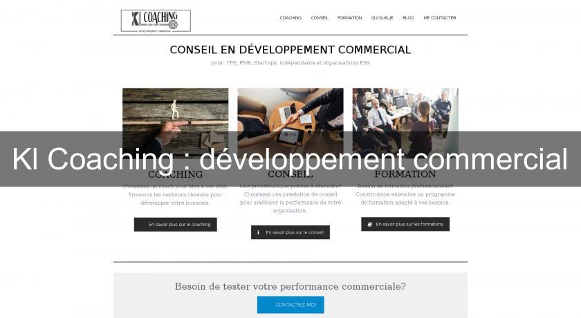 Kl Coaching : développement commercial Kl Coaching : développement commercial